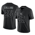A.Cardinals #25 Zaven Collins Player Black RFLCTV Limited Home Game STECN Stitched Jerseys