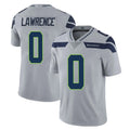 S.Seahawks #0 DeMarcus Lawrence Player Gray Limited Vapor Untouchable Home Game STECN Stitched Jerseys