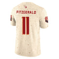 A.Cardinals #11 Larry Fitzgerald Player Cream Rivalries Collection Vapor Limited Home Game STECN Stitched Jerseys