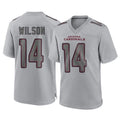 A.Cardinals #14 Michael Wilson Player Gray Fashion Home Game STECN Stitched Jerseys