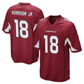 A.Cardinals #18 Marvin Harrison Jr. Player Cardinal Home Game STECN Stitched Jerseys
