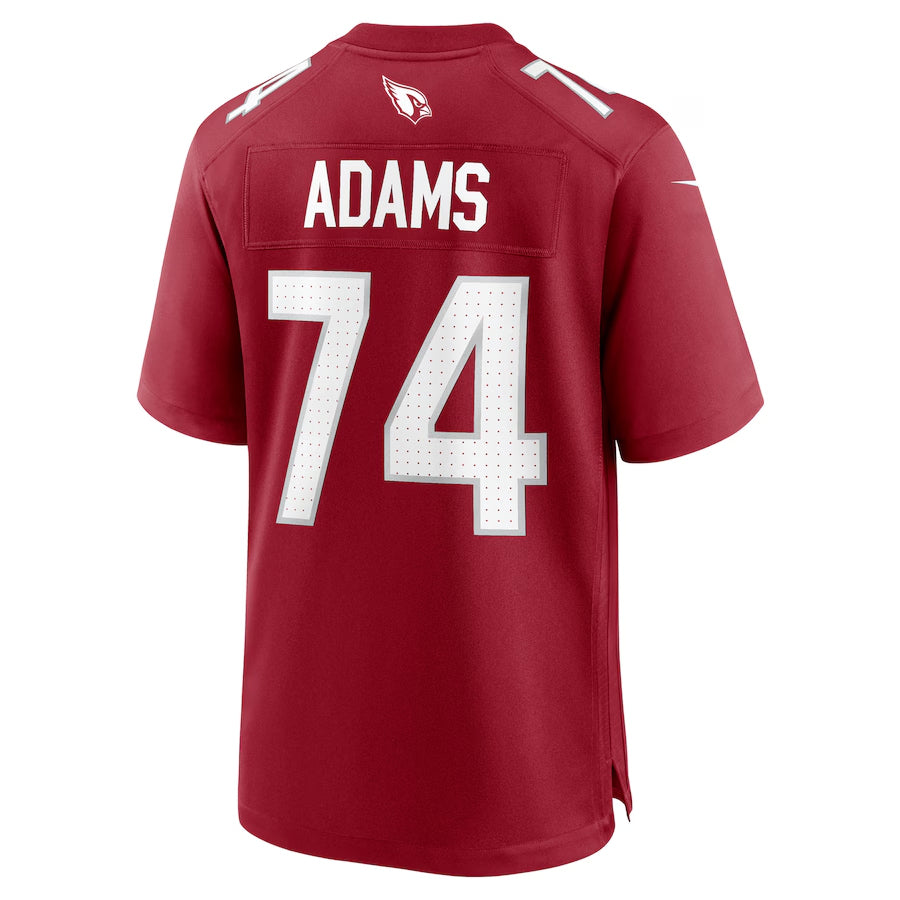A.Cardinals #74 Isaiah Adams Player Cardinal Home Game STECN Stitched Jerseys