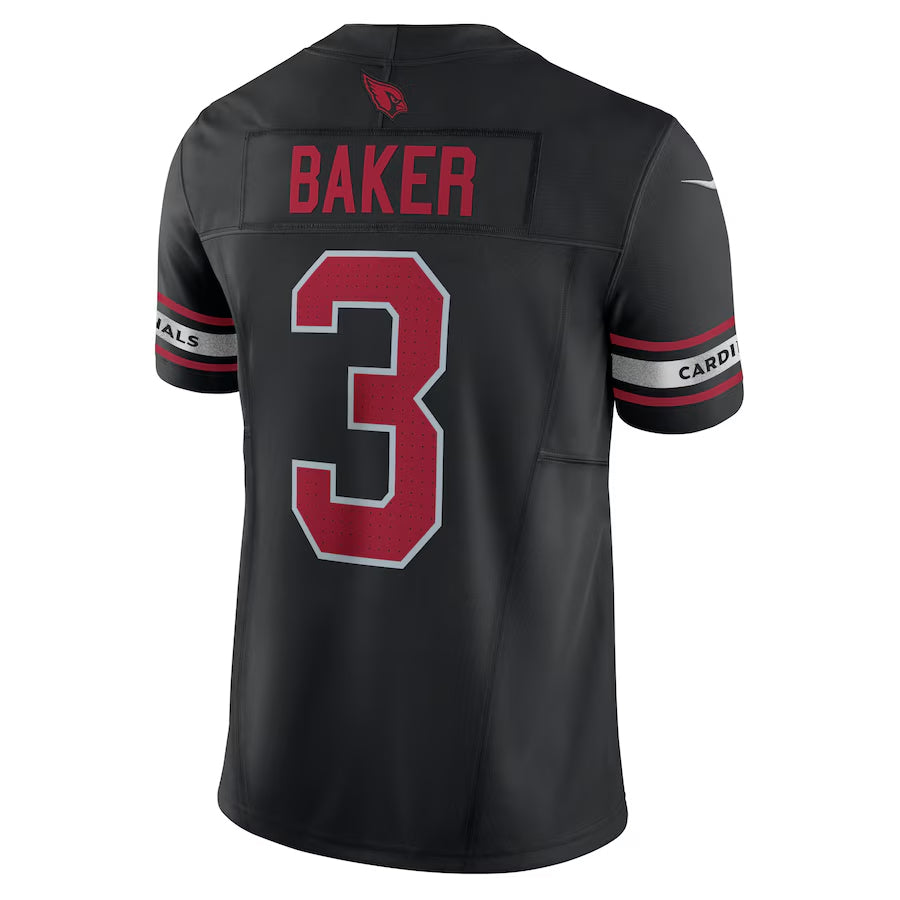 A.Cardinals #3 Budda Baker Player Black Vapor F.U.S.E. Limited STECN Stitched Jerseys