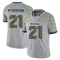 S.Seahawks #21 Devon Witherspoon Player Grey Limited 2025 Rivalries Collection Home Game STECN Stitched Jerseys
