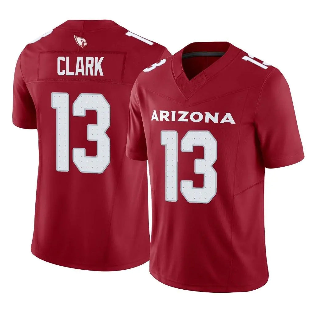 A.Cardinals #13 Kei'Trel Clark Player Cardinal Vapor F.U.S.E. Limited Home Game STECN Stitched Jerseys