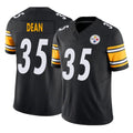 P.Steelers #35 Jamel Dean Player Black Limited Vapor F.U.S.E. Home Game STECN Stitched Jerseys