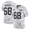 SF.49ers #68 Colton McKivitz Player Arctic Camo Limited Salute To Service Home Game STECN Stitched Jerseys
