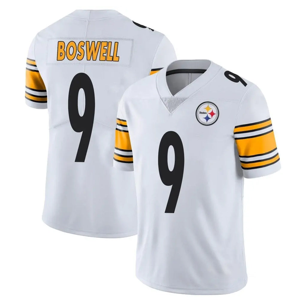 P.Steelers #9 Chris Boswell Player White Limited Vapor Untouchable Home Game STECN Stitched Jerseys