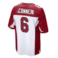 A.Cardinals #6 James Conner Player White Cardinal Home Game STECN Stitched Jerseys