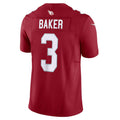 A.Cardinals #3 Budda Baker Player Cardinal Vapor F.U.S.E. Limited STECN Stitched Jerseys