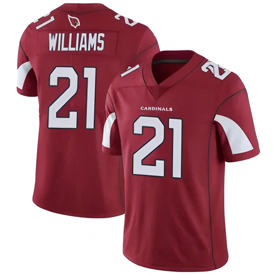 A.Cardinals #21 Garrett Williams Player Cardinal Vapor Untouchable Limited STECN Stitched Jerseys