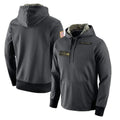 S.Seahawks ## Seahawks Blank Player Gray Pullover Hoodies Game STECN Stitched Jerseys