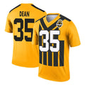 P.Steelers #35 Jamel Dean Player Gold Legend Limited 1933 Throwback Performance Home Game STECN Stitched Jerseys