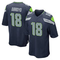 S.Seahawks #18 Elijah Arroyo Player Navy Home Game STECN Stitched Jerseys