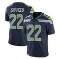S.Seahawks #22 Rashid Shaheed Player Navy Limited Vapor Untouchable Home Game STECN Stitched Jerseys