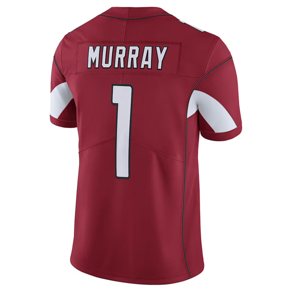 A.Cardinals #1 Kyler Murray Player Cardinal Vapor Limited Home Game  STECN Stitched Jerseys