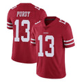 SF.49ers #13 Brock Purdy Player Red Limited Vapor Untouchable Home Game STECN Stitched Jerseys