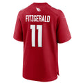 A.Cardinals #11 Larry Fitzgerald Player Cardinal Home Game STECN Stitched Jerseys